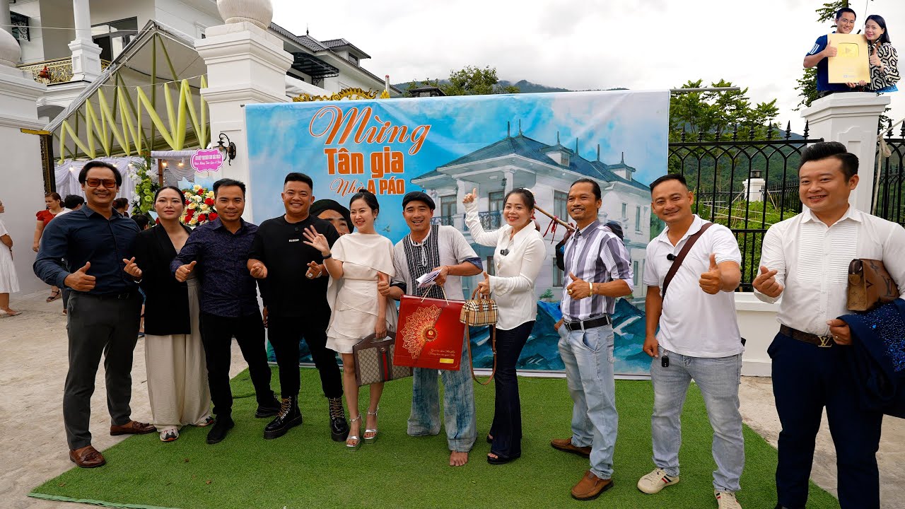Đại tiệc Tân Gia nhà A Páo lần đầu tiết lộ Vợ là ai cùng A Hải Sapa A Tú Xe Đầu Kéo Nguyễn Tất Thắng