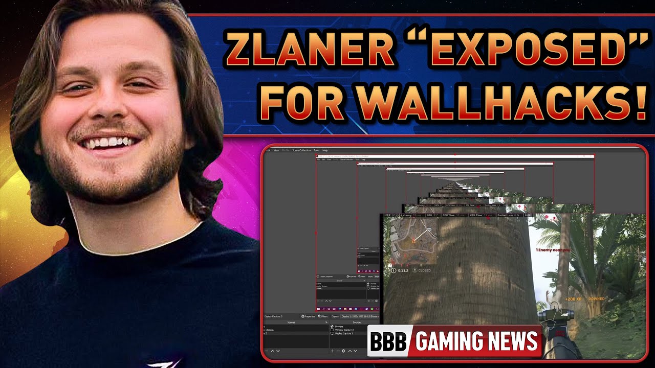 ZLANER  EXPOSED for wallhacks! - BBB Gaming News