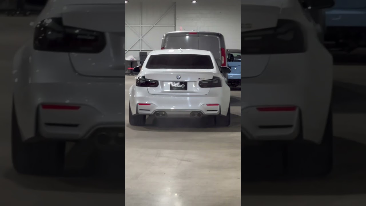 BMW F80 M3 *GUNSHOT BURBLE! #bmw #m3 #cars