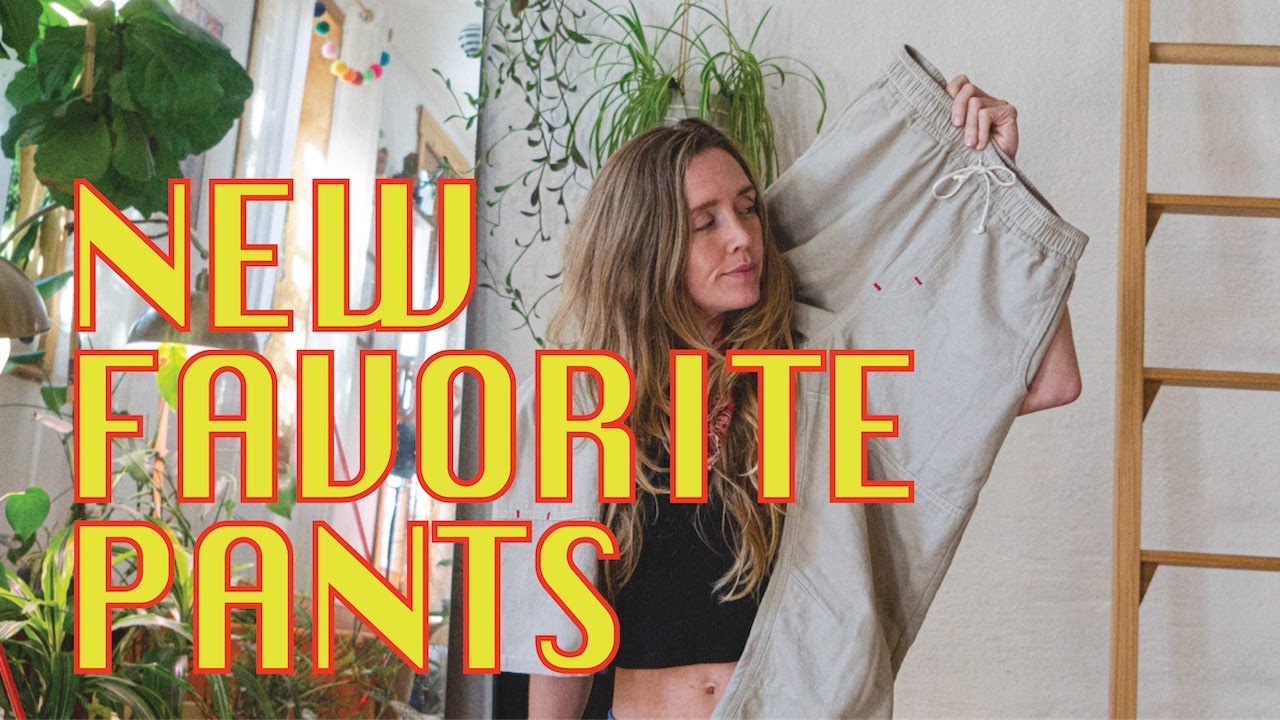 Making my new favorite PANTS! (sew along)