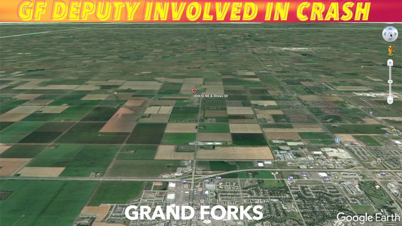 UPDATE: Grand Forks Sheriff's Deputy & Another Man Escape Injury In 2-Vehicle, Head On Crash