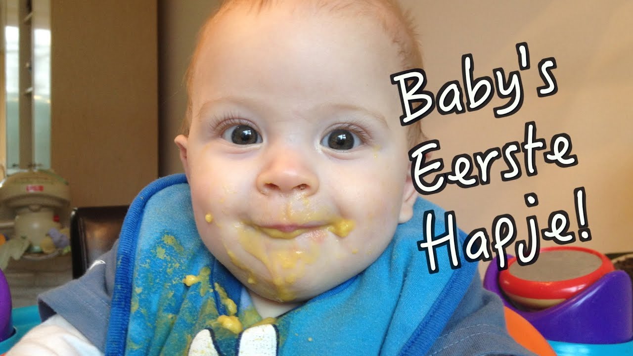 Baby's eerste hapje! Hoe doe je dat?