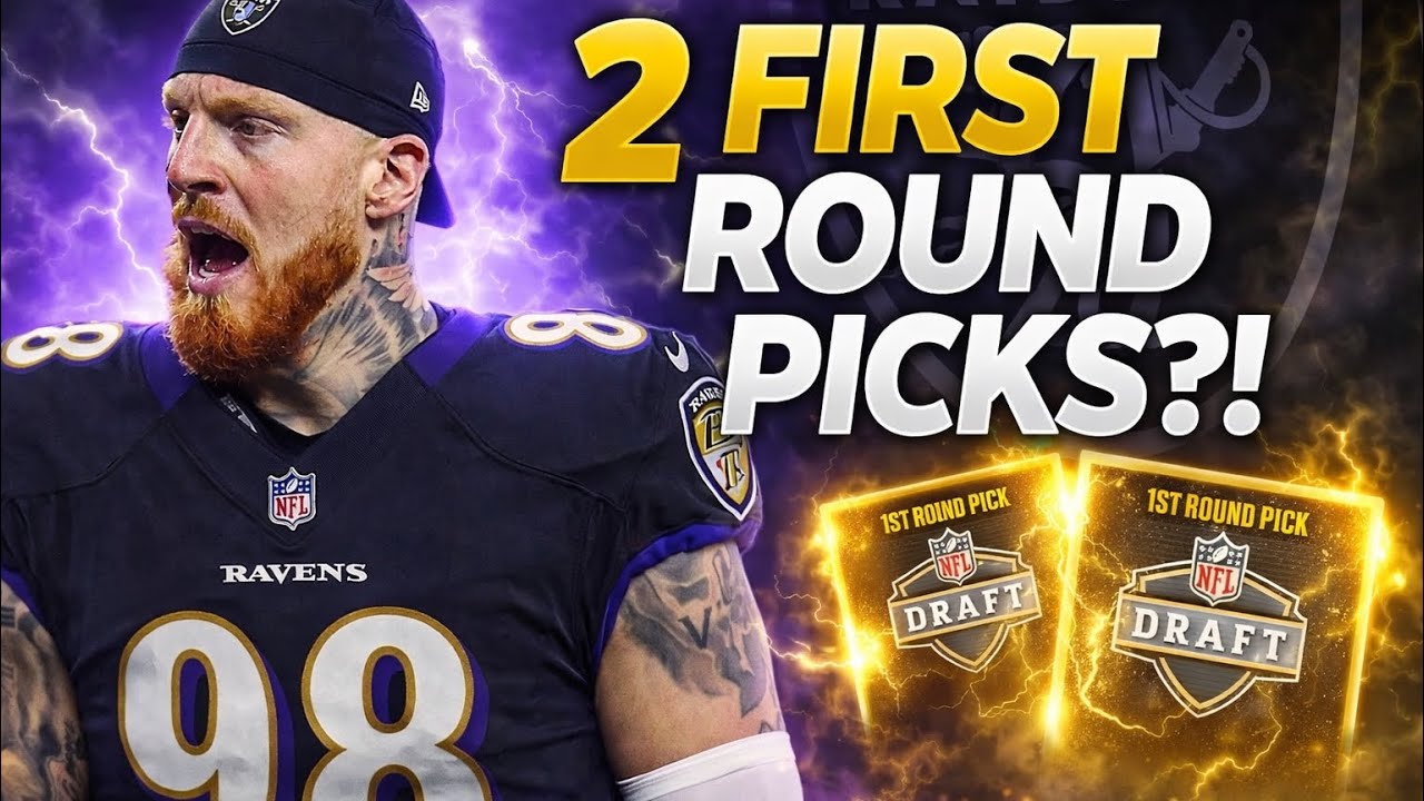 Ravens Trade for MAXX CROSBY... Worth TWO 1st Round PIcks?!