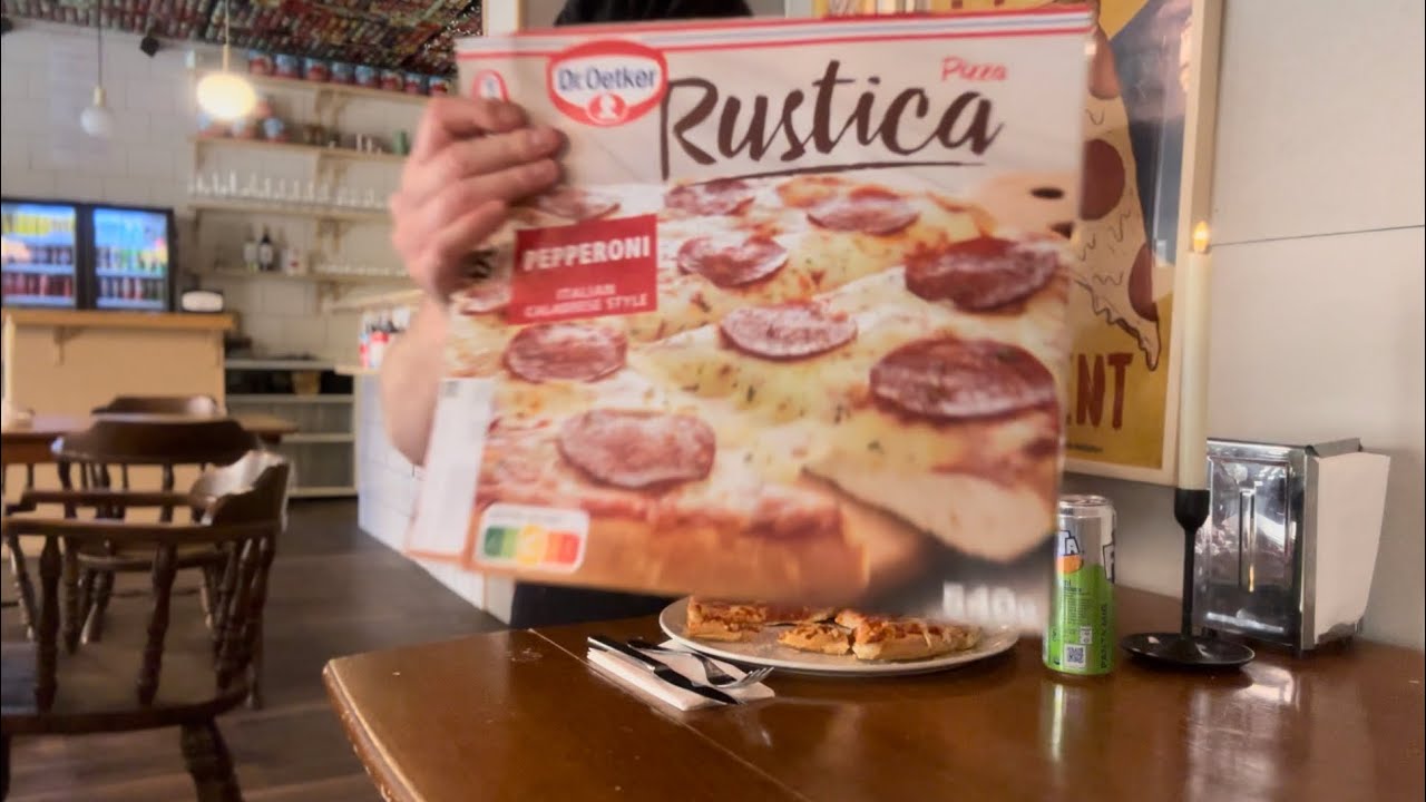 Fryspizza-test! Dr. Oetker, Pizza Rustica Pepperoni!