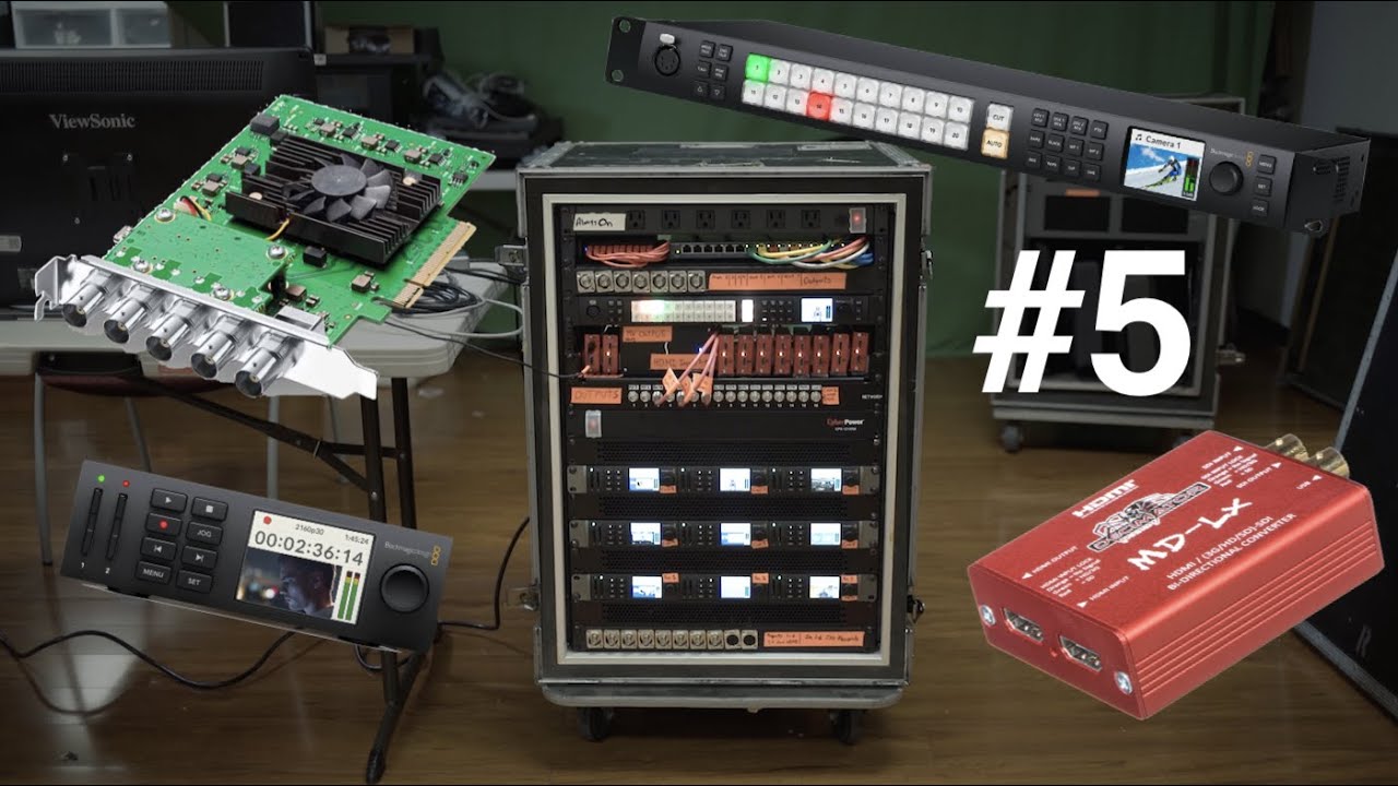 Live Stream/Conference Video Rack! AWESOME but too much?
