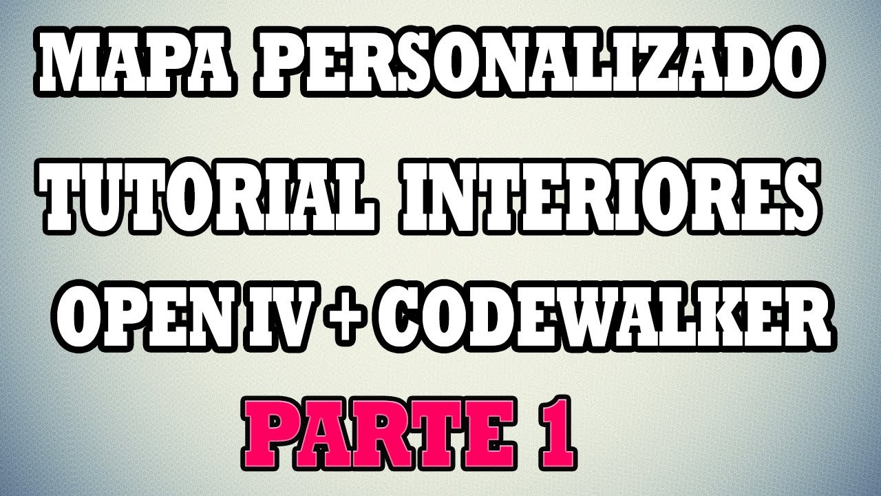 COMO EDITAR INTERIORES FIVEM GTA V -  MLO mapa personalizado