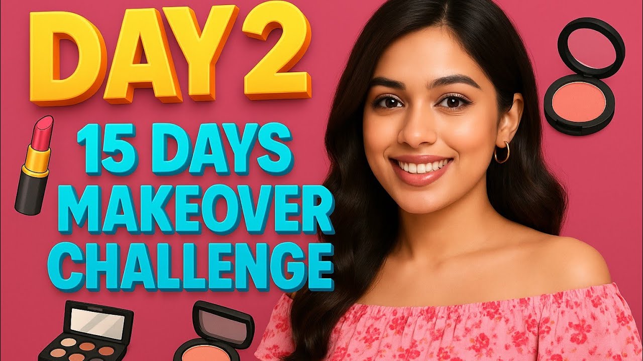 15 Days Makeover Challenge Day 2: Viral Eye Art Tutorial for Beginners |EASY Step-by-Step Eye Makeup