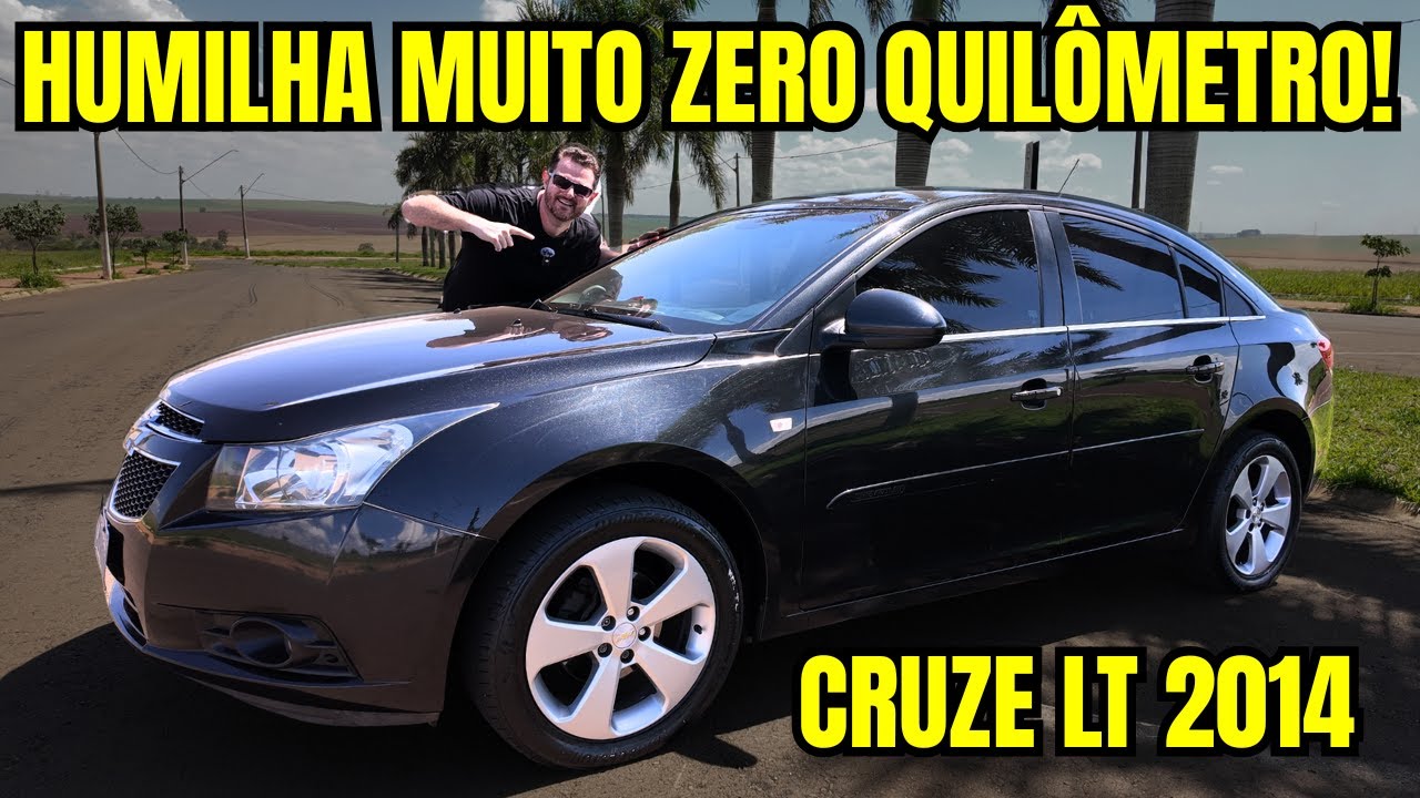 CHEVROLET CRUZE LT 2014: UM USADO QUE HUMILHA MUITO ZERO QUILÔMETRO!