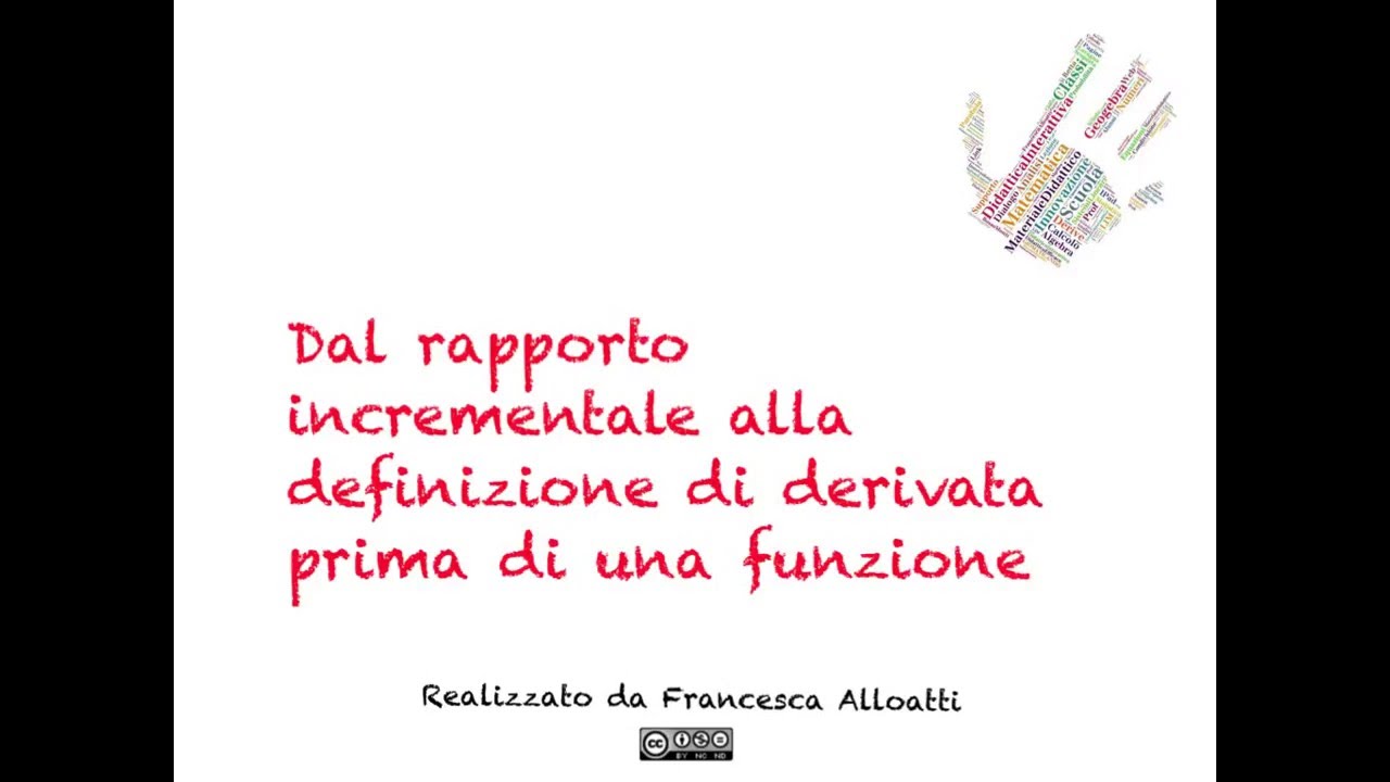 Definizione di derivata prima di una funzione y = f(x)