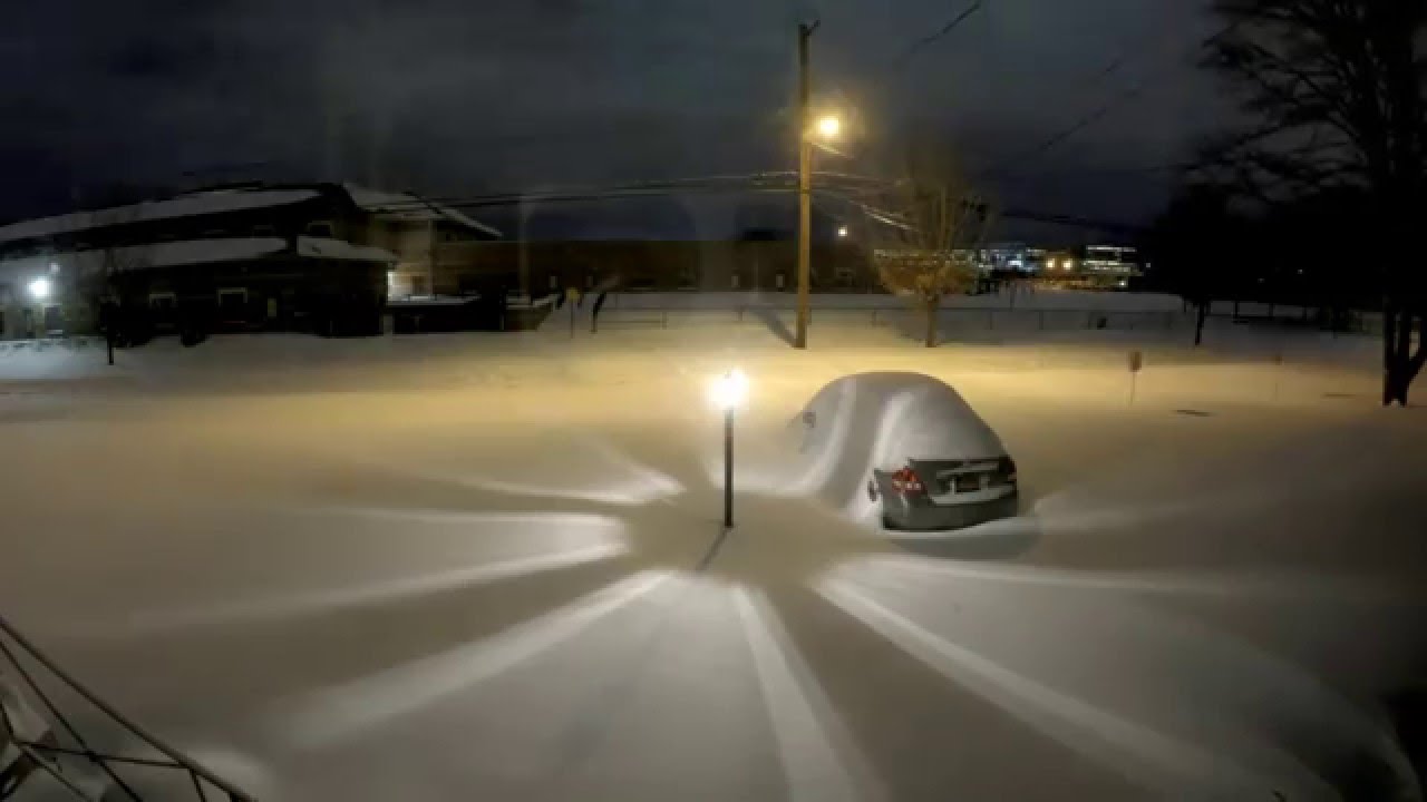 GoPro Time-lapse 4K Video of the Washington, D.C. 2016 Blizzard — 48 Hours in 3 Minutes