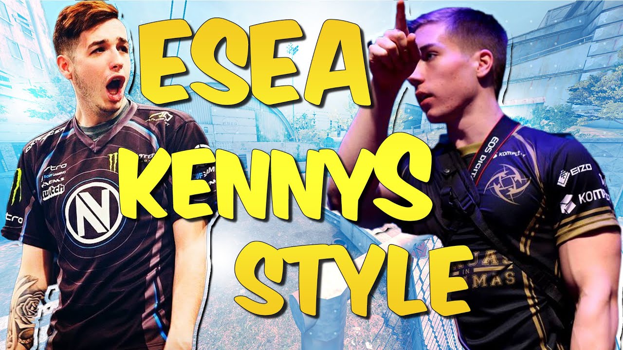 KENNYS STYLE! CS GO ESEA Match gone wrong?