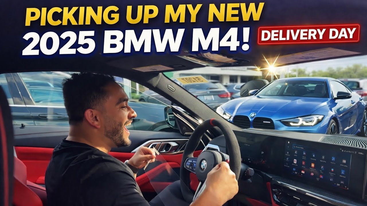 2025 BMW M4 LCI Competition xDrive Delivery + Full First Impressions