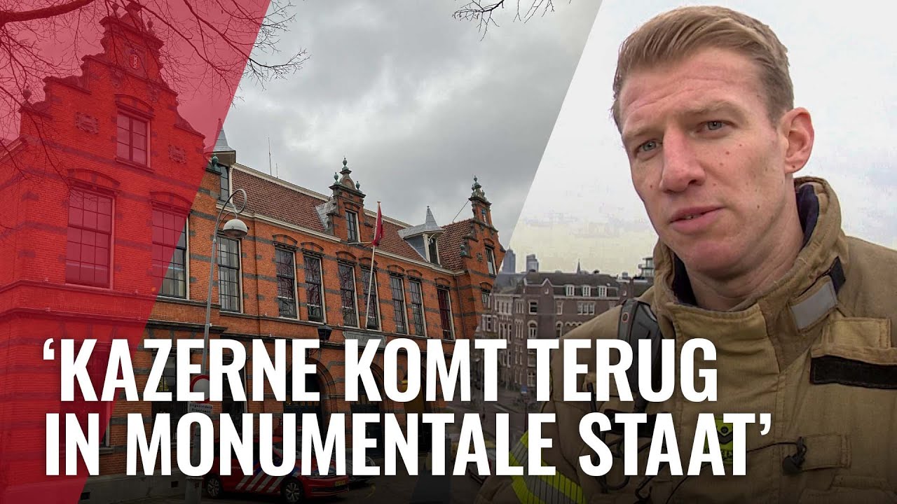 Brandweerkazerne Dirk tijdelijk op Museumplein door renovatie