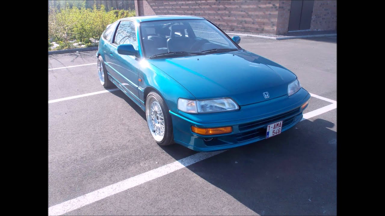 Honda CRX Vtec  (présentation de ma EE8)
