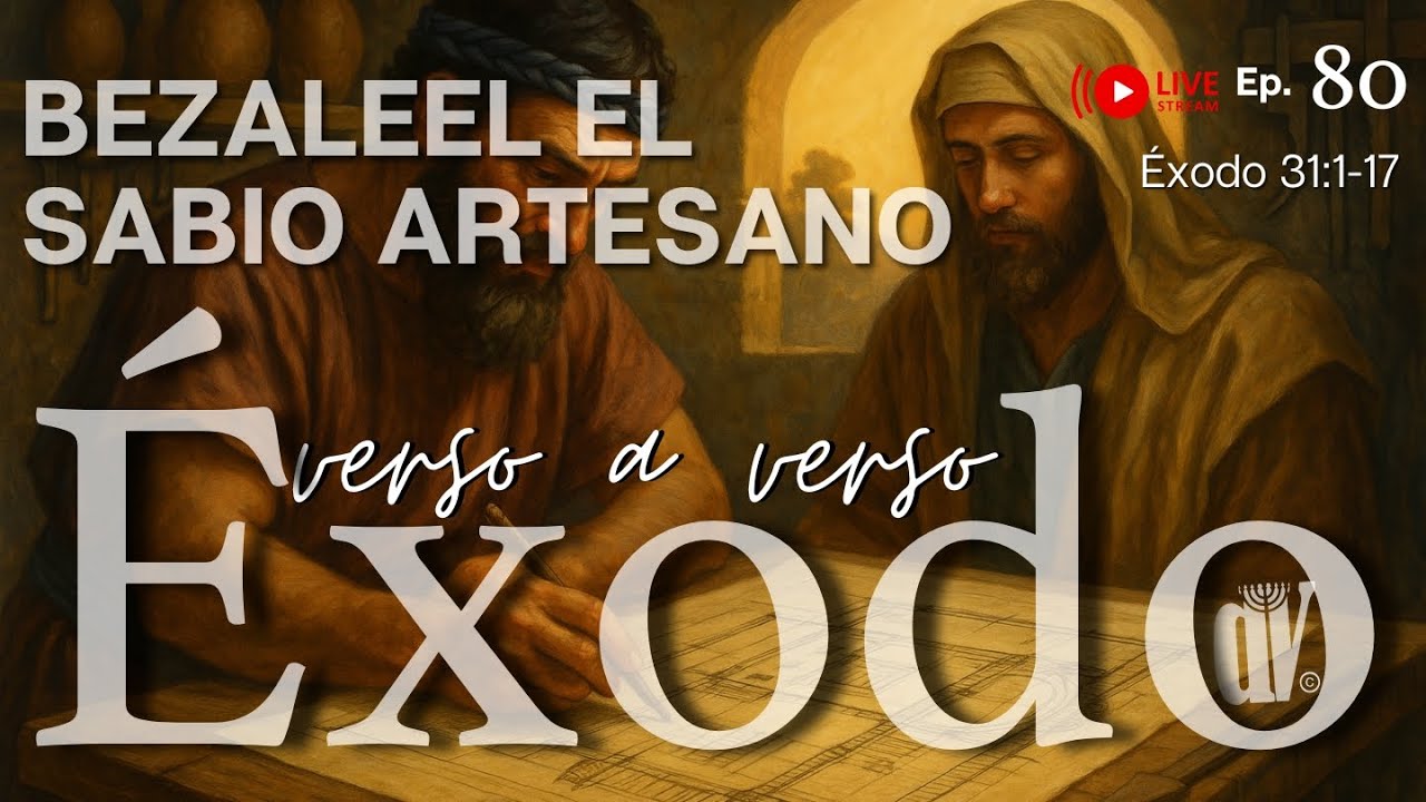 [#80] 🔨 BEZALEEL: A la SOMBRA de Dios: El Diseño, el Artista y el Día de Reposo | Éxodo 31:1-17