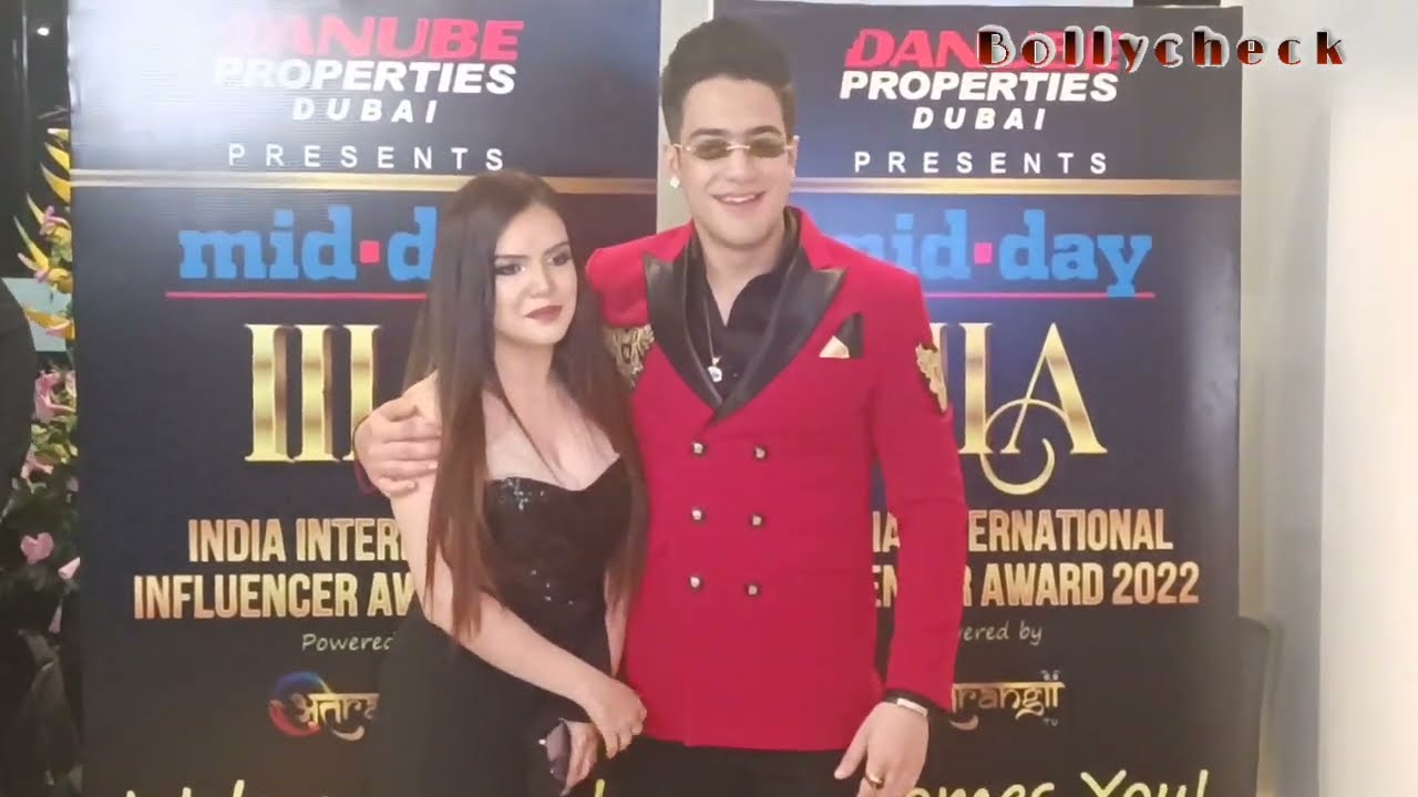 Lock upp Fame: Shivam Sharma and Azma Fallah At the Midday IIIA 2022