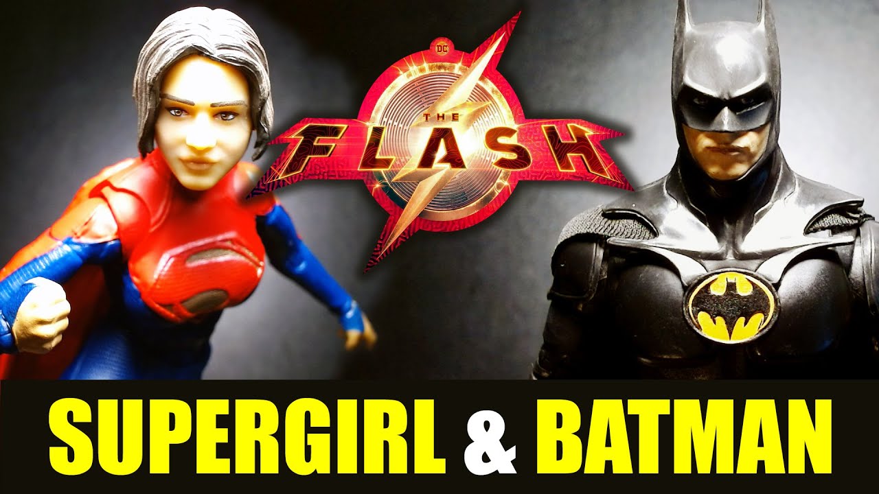 The Flash Movie Batman & Supergirl McFarlane DC Multiverse Action Figure Unboxing and Review