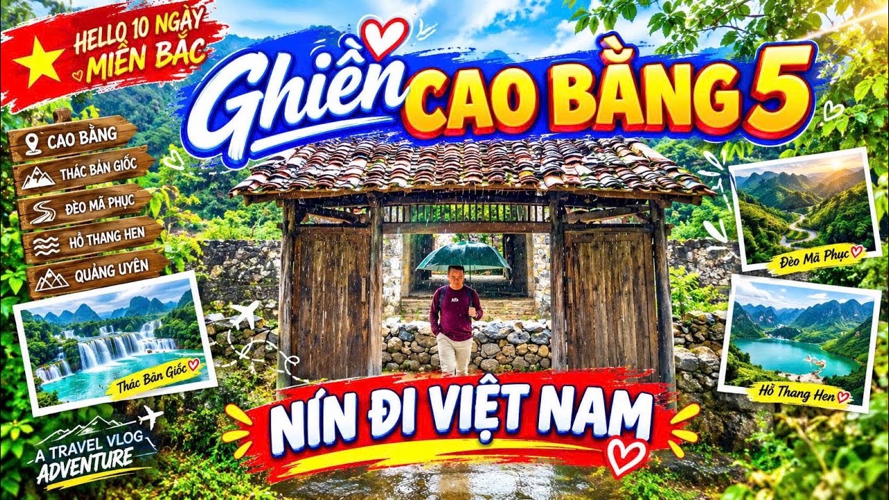 NIN ĐI CAO BẰNG | XIN CHÀO LÀNG ĐÁ KHUỔI KY - NƠI BÌNH YÊN MANG ĐẬM BẢN SẮC VĂN HOÁ NGƯỜI TÀY