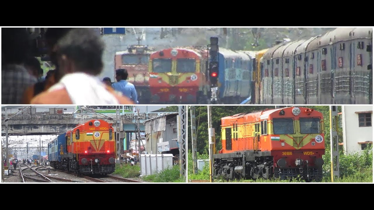 Busiest locomotive  of Ernakulam Shed | WDS6 Shunter | Small compilation