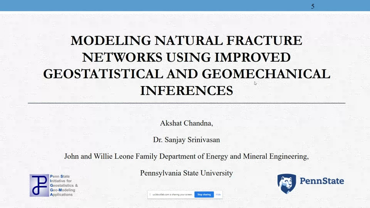 TU MSPE Fall 2021 Graduate Seminar: Sanjay Srinivasan