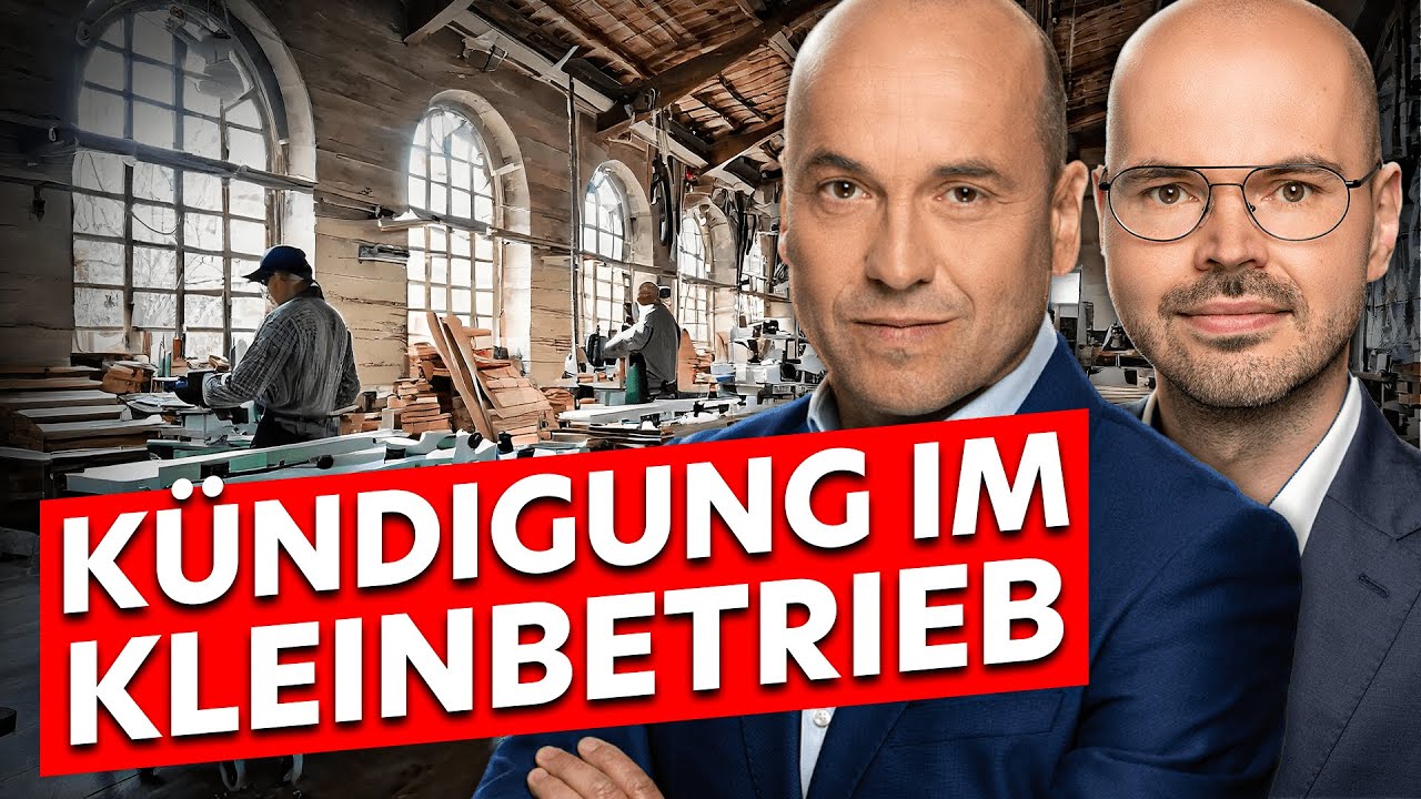 Kündigung im Kleinbetrieb: So geht´s! (mit RA Gabryelczyk)
