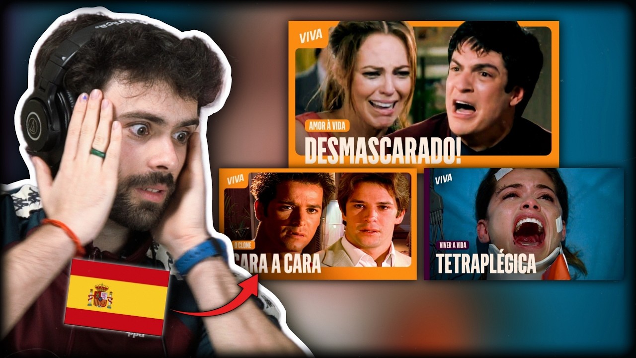 GRINGOS REAGEM A CENAS DE NOVELAS BRASILEIRAS