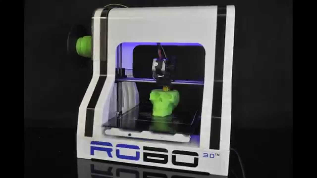 RoBo 3D R1 Timelapse: Celtic Skull
