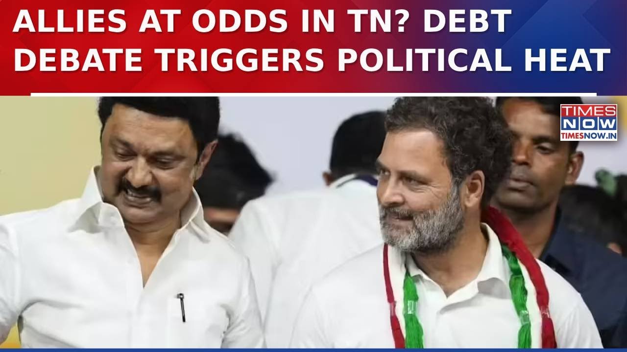 DMK&ndash;Congress Rift Ahead Of Tamil Nadu Polls As Debt Row Sparks Political Slugfest | Watch