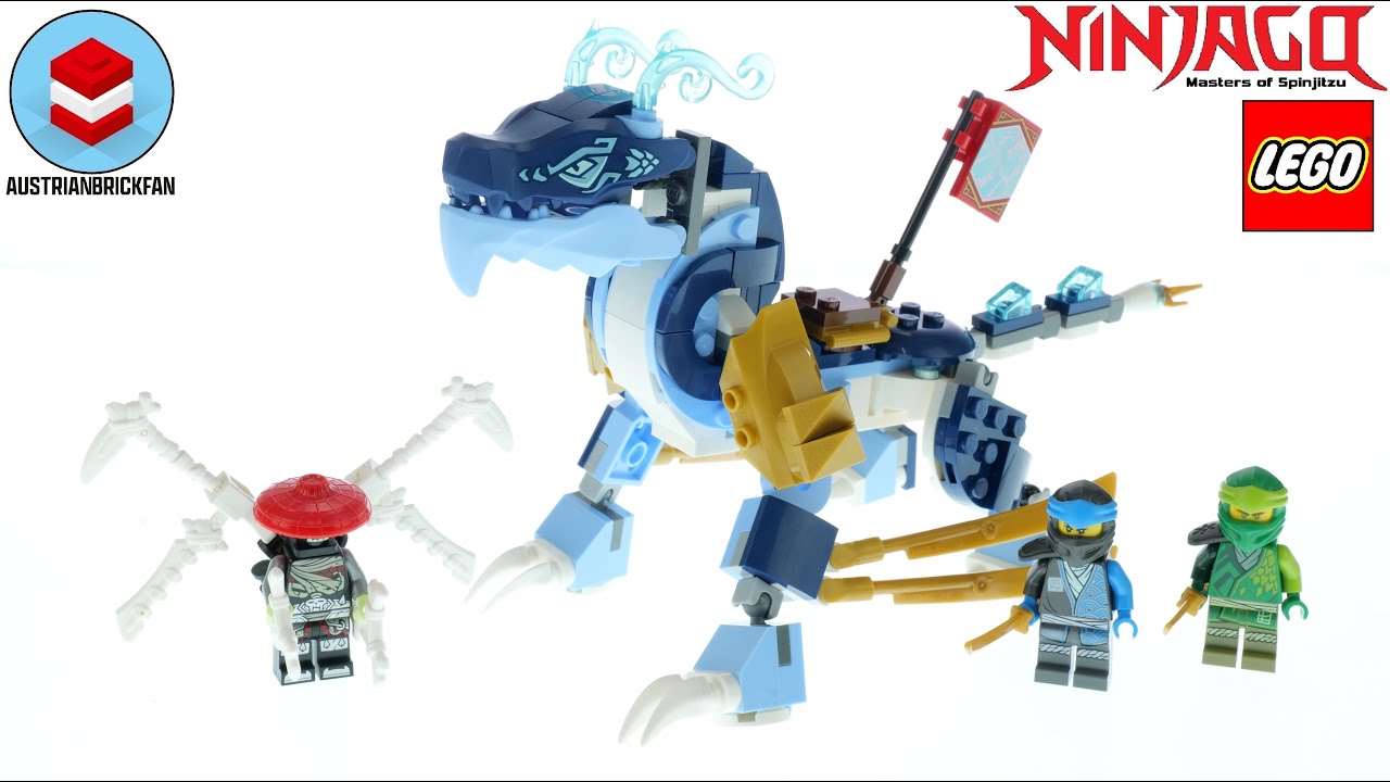 LEGO Ninjago 71800 Nya's Water Dragon EVO - LEGO Speed Build Review