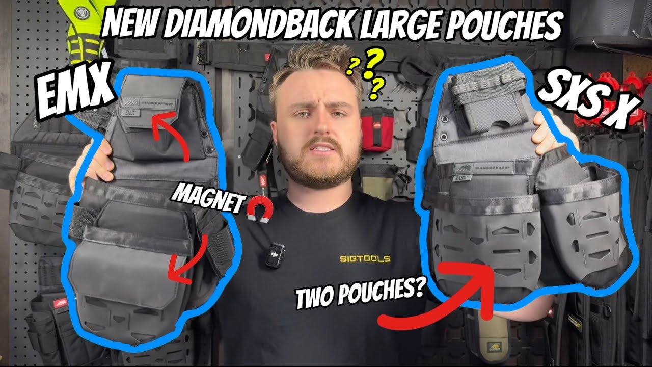 Diamondback NEW Largest Tool Pouches | EMX & SXS S