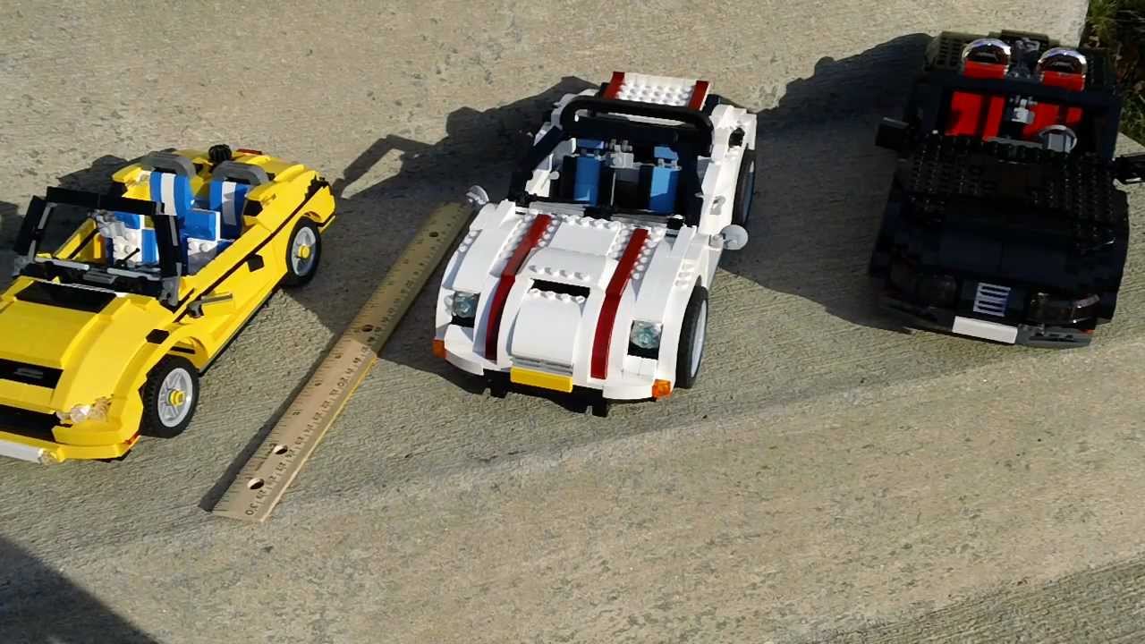 [HD] LEGO Creator Series 1:17 Scale Car Collection