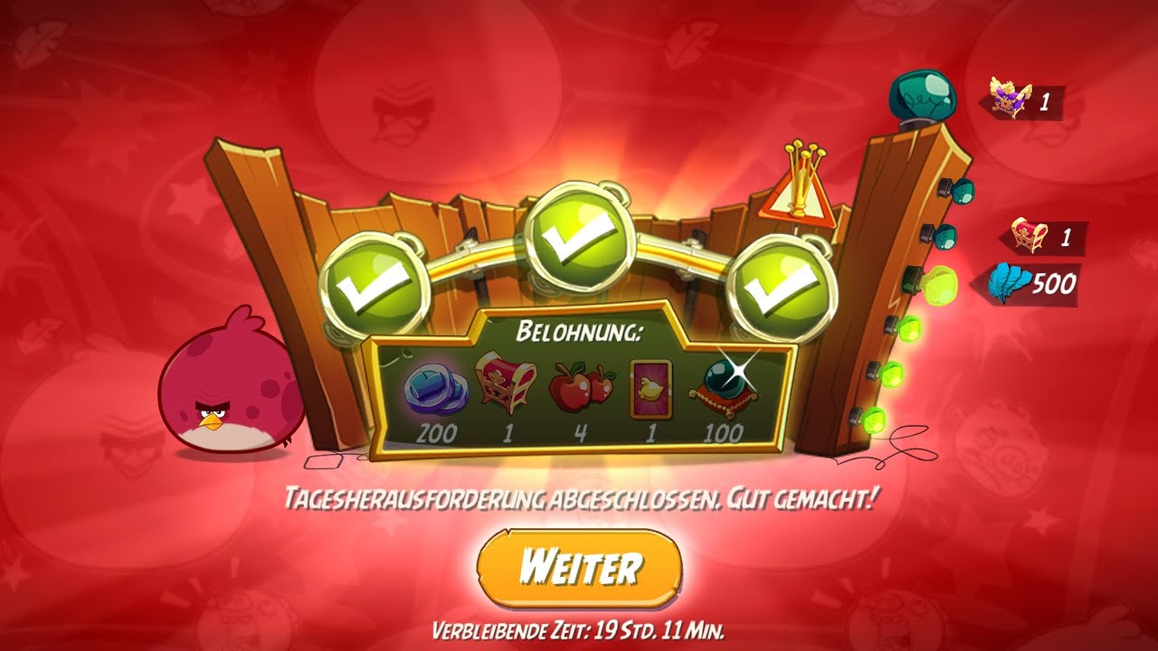 Angry Birds 2 Daily Challenge 08.02.2026