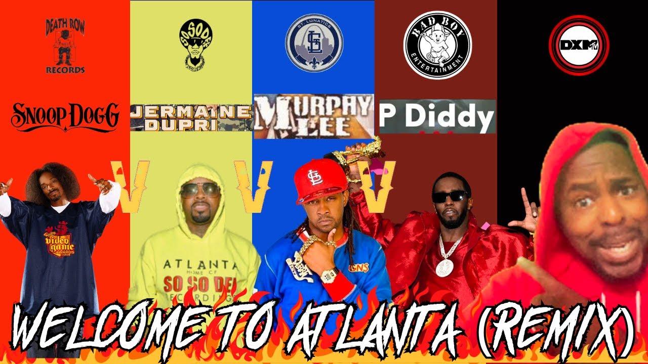 Verse VERZUZ : Welcome To Atlanta (remix) Snoop Dogg vs Jermaine Dupri vs Murphy Lee vs Diddy