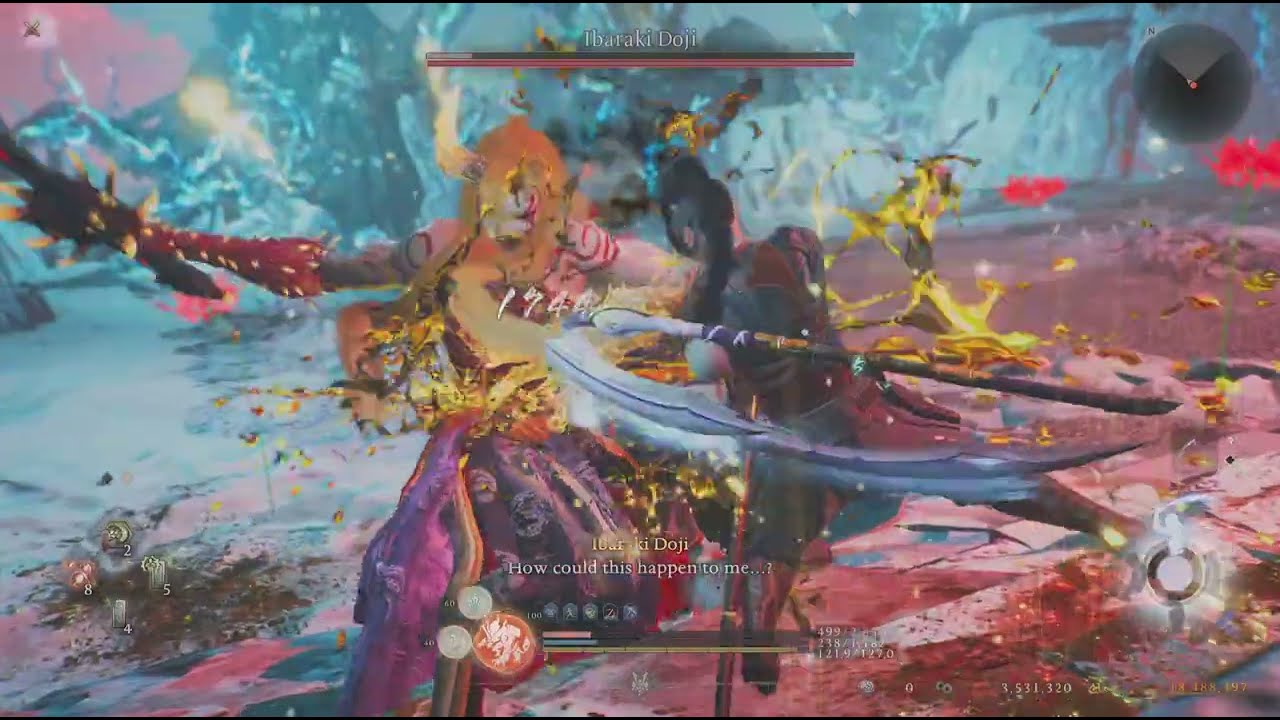 Nioh 3 NG+ Ibaraki Doji : Switchglaive