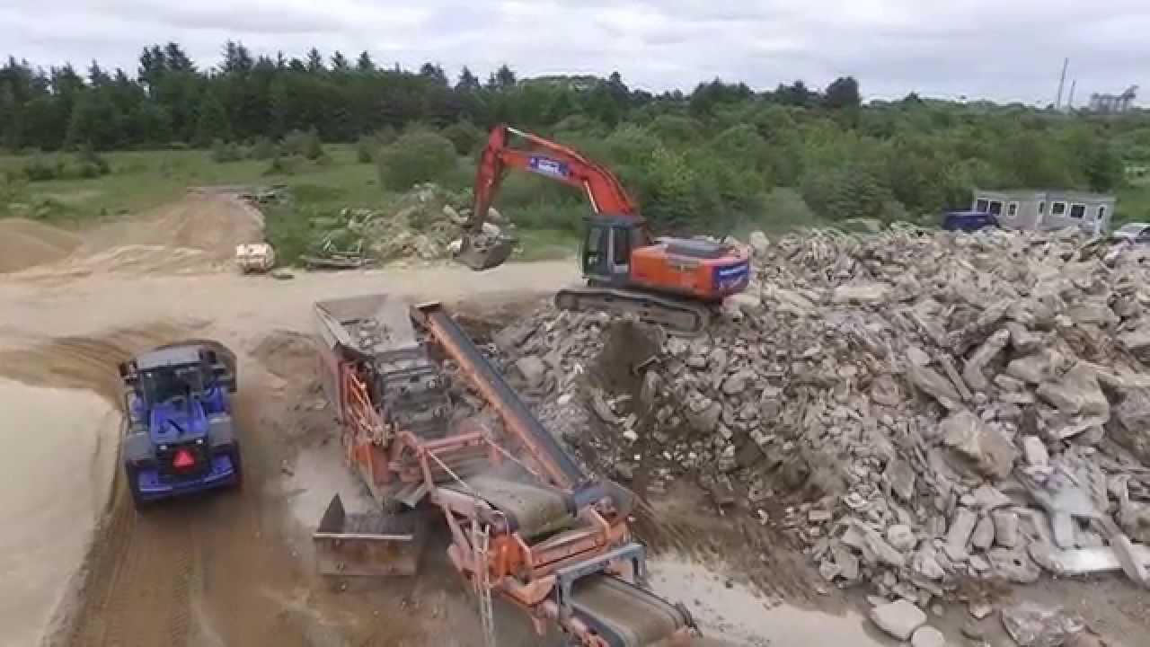 Spjald Entreprenørforretning - Brejning Grusgrav
