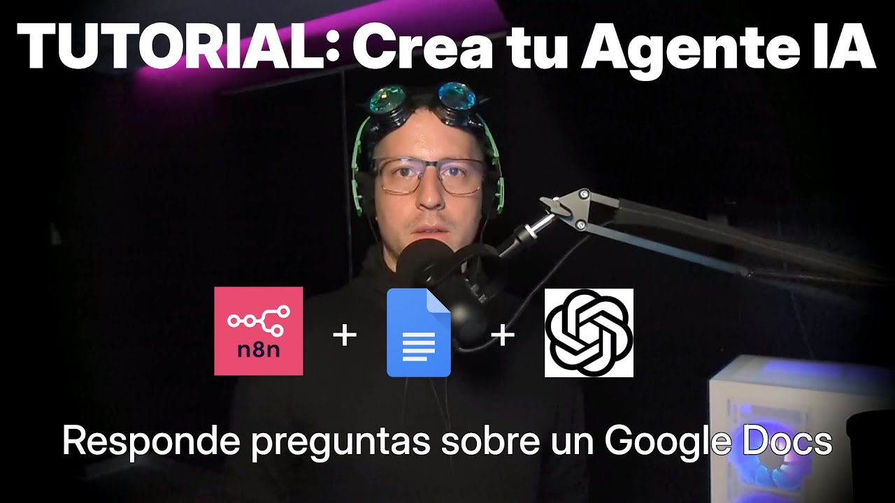 Agente de IA con n8n y WhatsApp que responde preguntas utilizando un documento de Google Docs