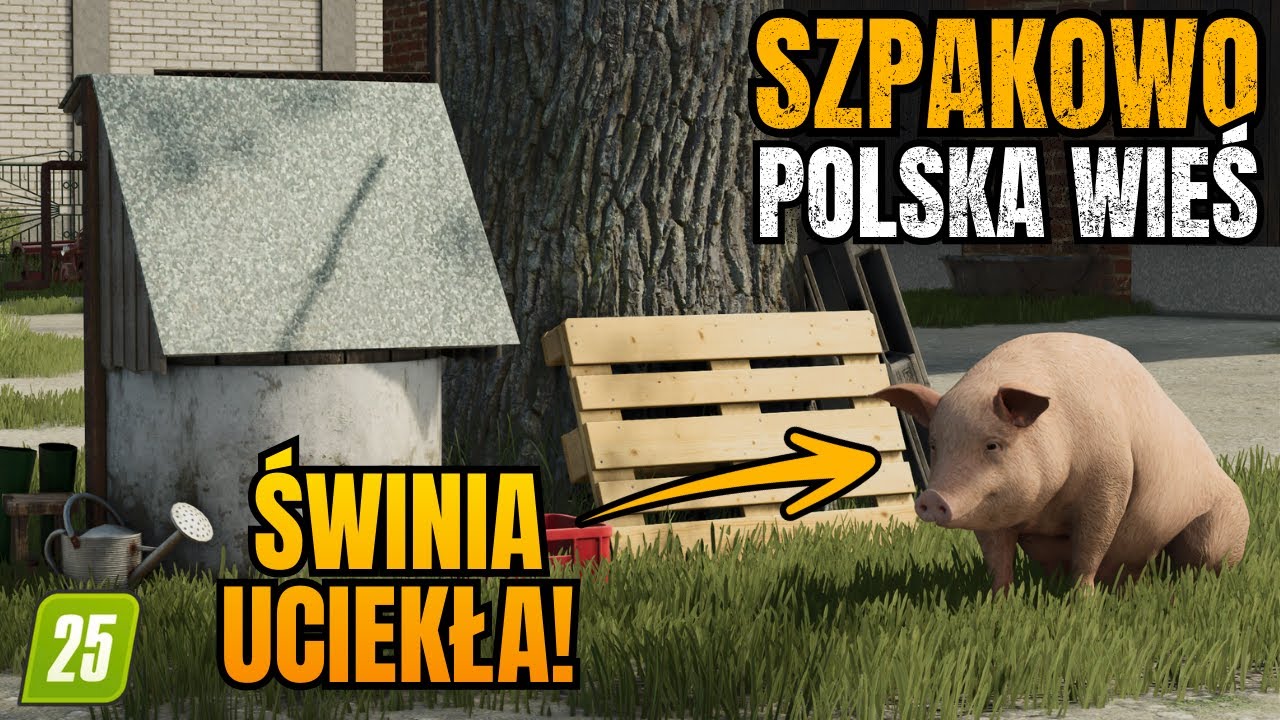 Pierwsze żniwa gorczycy🌞✅Szpakowo - Polska wieś🧑‍🌾FS25🔥#122