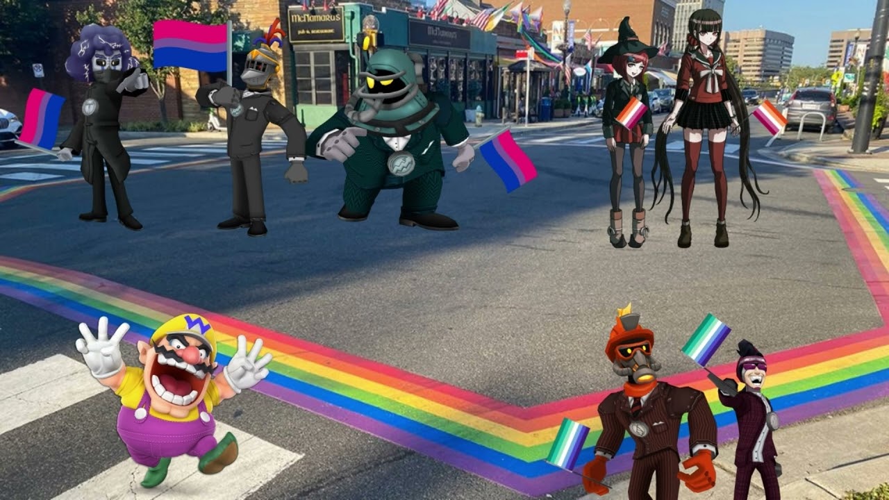 Wario dies by being disrespectful during pride month 2025.mp4 (Pride month 2025 special)