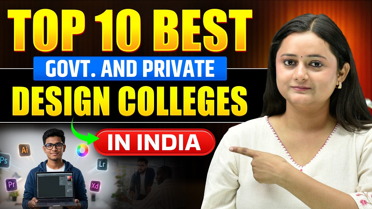 Top 10 B.Des Colleges in India 2026 | Fees, Exams, Cutoffs Explained