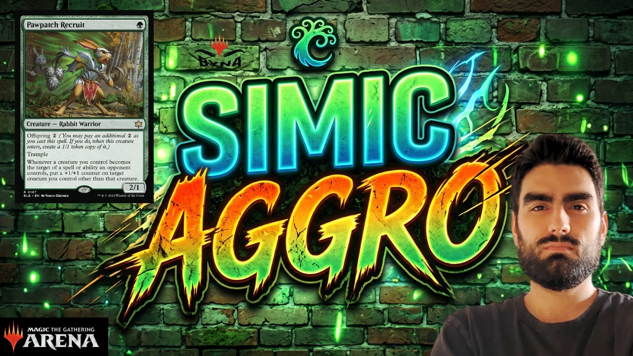SIMIC AGGRO Standard Bo1  #mtgarena #magic #mtgita #magicthegathering