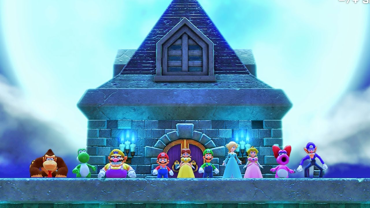Mario Party Superstars - Wario vs All Characters Manor of Escape (Master Difficulty)