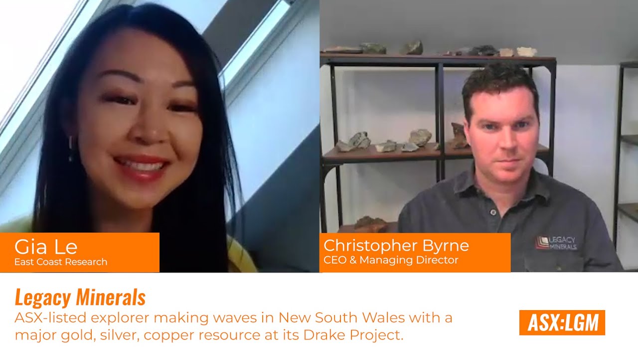 Legacy Minerals (ASX:LGM) CEO and Managing Director Christopher Byrne