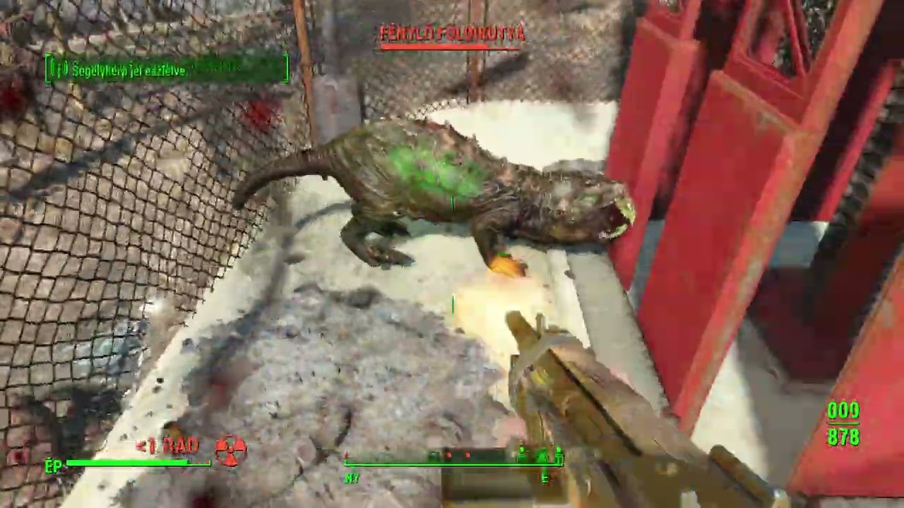 Így Ne fedezd fel a PUSZTASÁGOT erősödni kell..... #fallout4-7.rész