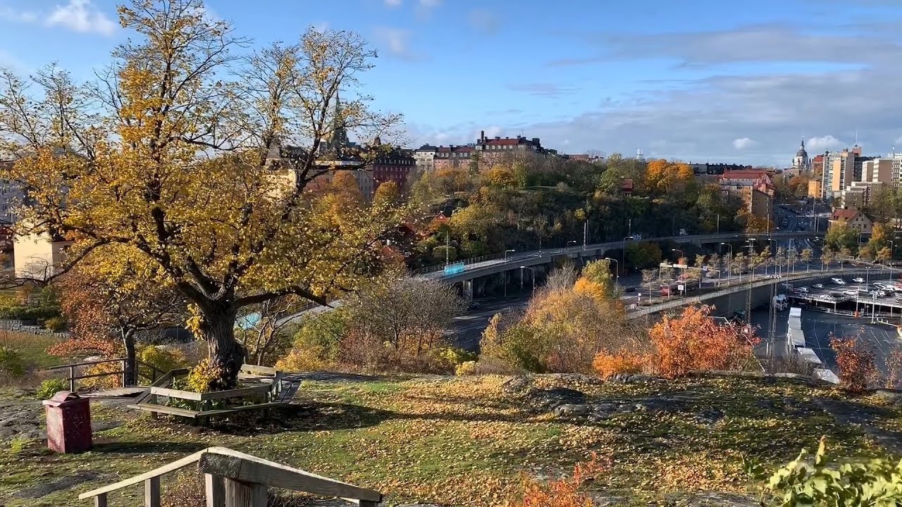 Stockholm Walks: Fåfängan. Classic Stockholm spot with great view. Lookout point since 1600’s.