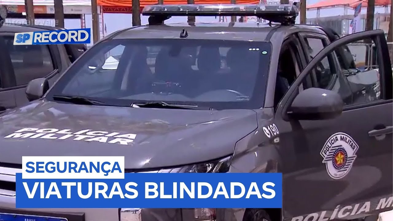 Novas viaturas blindadas reforçam segurança na Baixada Santista