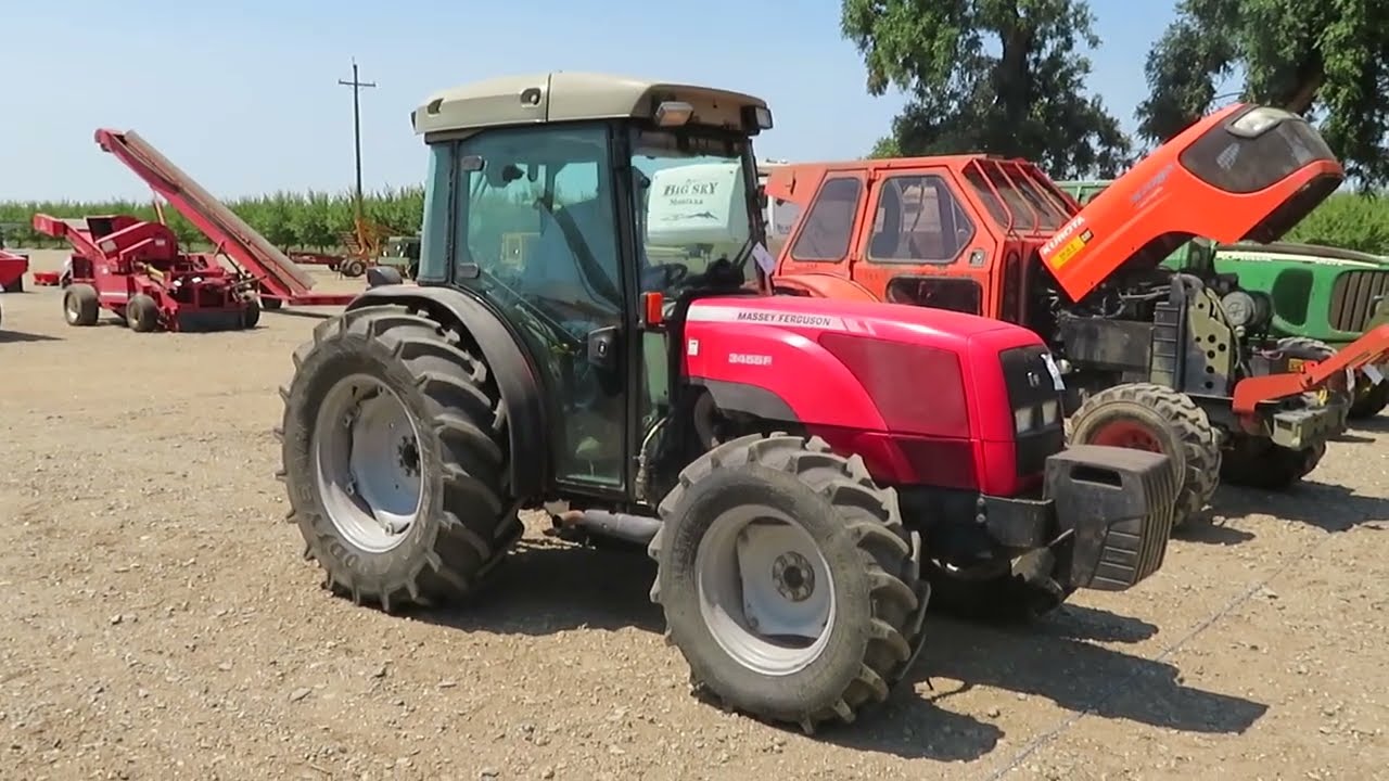 Lot 126 - Massey Ferguson 3455F Wheel Tractor