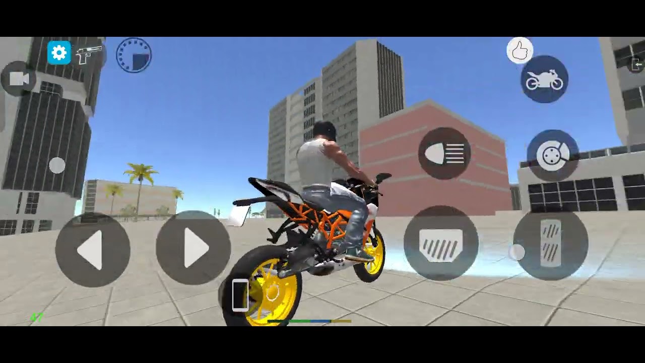 Indian jabardast ktm bike 🚳 race ( bike game ) #bike #ktm #gaming  #bikelover 