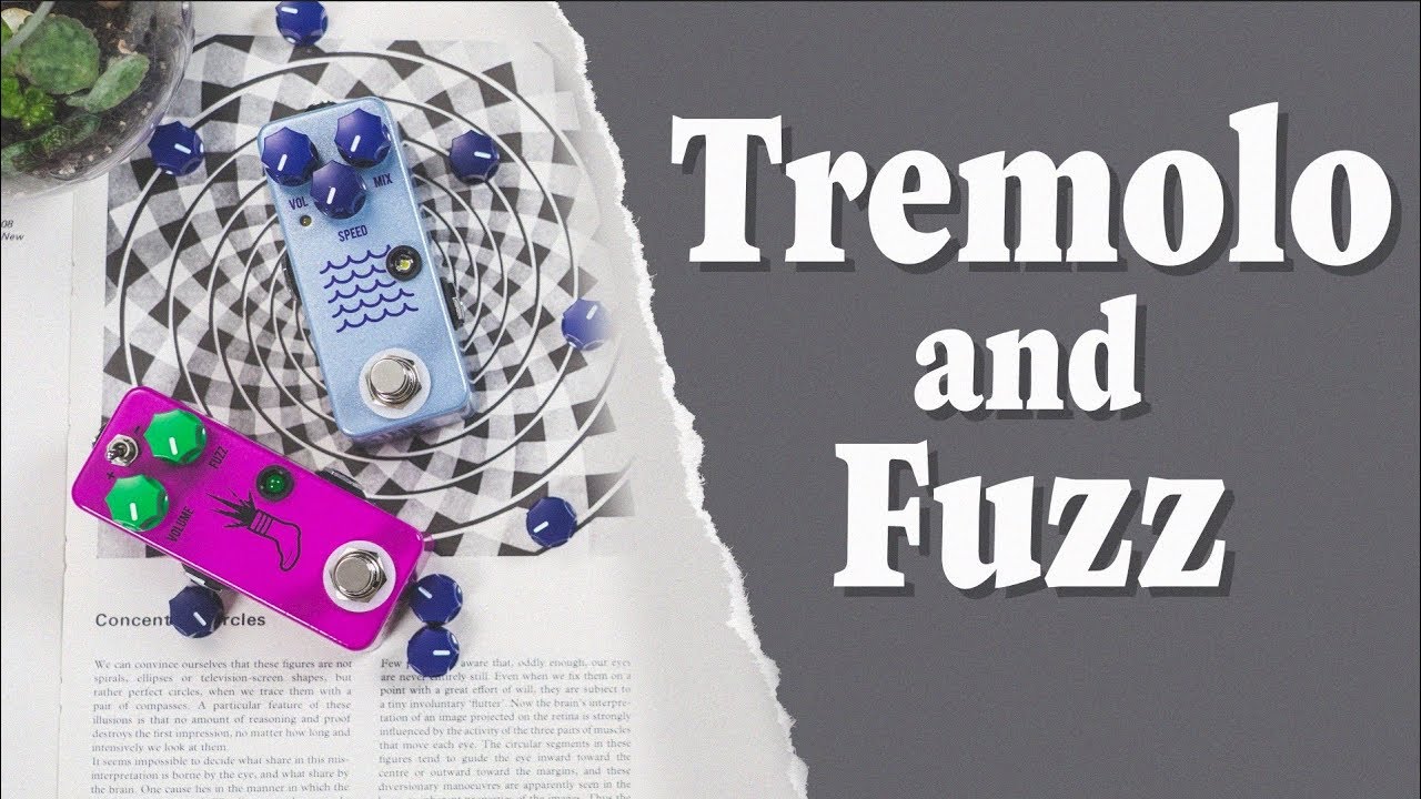 Mini Foot and Tidewater | Fuzz and Tremolo