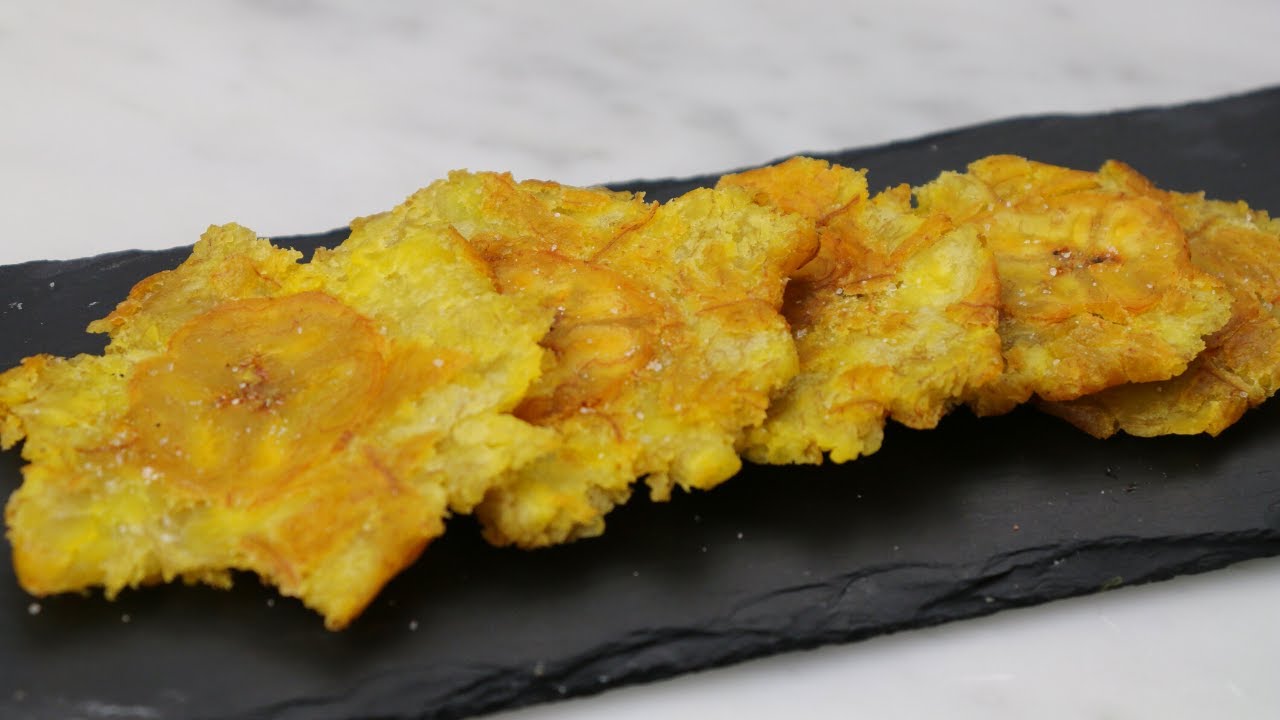 How to make Tostones fried plantain