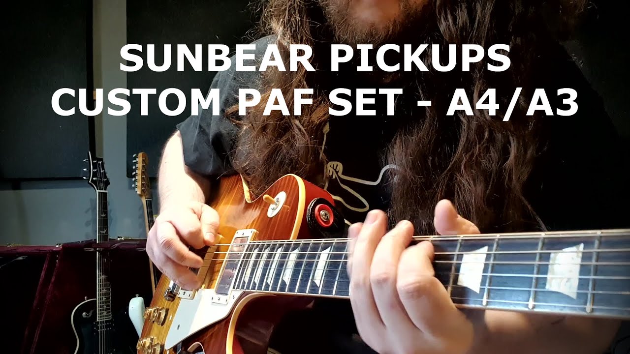Sunbear Pickups P.A.F Set w/Gibson R9, Super Reverb - Alex Hamilton